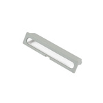 Hammond 1597DIN Series PC Cover, 16mm H, 10.2mm W, 52mm L for Use with 1597DIN6GY, 1597DIN9GY