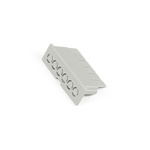 Hammond 1597DIN Series PC Cover, 16mm H, 10.2mm W, 35mm L for Use with 1597DIN2GY, 1597DIN4GY