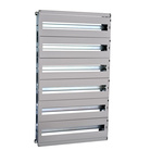 Schneider Electric NSY Series RAL 7035 Modular Chassis, 453mm H, 355mm W For Use With Enclosure