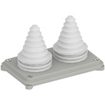 ABB Plastic Gland Plate, 220mm W, 80mm L for Use with ZW Enclosure