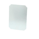 Fibox Galvanised Steel Mounting Plate, 280mm W, 1mm L