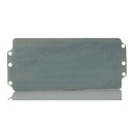 RS PRO Steel Mounting Plate, 1.5mm H, 70mm W, 164.3mm L for Use with RS PRO Aluminium Enclosure