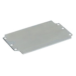 RS PRO Steel Mounting Plate, 1.5mm H, 69.5mm W, 114.4mm L for Use with RS PRO Aluminium Enclosure