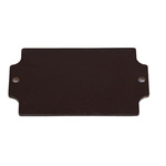 RS PRO Bakelite Mounting Plate, 2mm H, 63mm W, 98mm L for Use with RS PRO GRP Enclosure