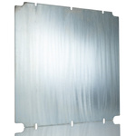 RS PRO Steel Mounting Plate, 2mm H, 382mm W, 387mm L for Use with RS PRO GRP Enclosure