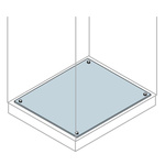 ABB IS2 Series Galvanised Steel Gland Plate, 600mm W, 1m L for Use with IS2 Enclosures