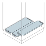 ABB IS2 Series Galvanised Steel Modular Gland Plate, 500mm W, 800mm L for Use with IS2 Enclosures