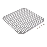 Fibox Galvanised Steel Perforated Mounting Plate, 450mm W for Use with ARCA Series