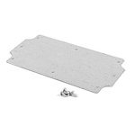 Hammond Steel Mounting Plate, 76mm W, 148mm L for Use with Flanged 1555 JF & J2F Enclosures