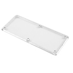 Hammond Polycarbonate Lid, 2.8in W, 165.1mm L for Use with 1591H enclosures