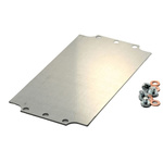 Hammond Steel Mounting Plate, 4.72in W, 219.964mm L for Use with 1590ZGRP123 enclosure