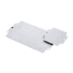 Rittal Sheet Steel Mounting Plate, 142mm H, 144mm W for Use with GA Series