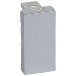 Legrand Plastic Blanking Plate, 22.5mm W, 24.5mm L