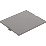 CAMDENBOSS Polycarbonate Cover, 5mm H, 42mm W, 67mm L for Use with CNMB DIN Rail Enclosure