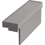 CAMDENBOSS Polycarbonate Terminal Cover, 20mm H, 14mm W, 36mm L for Use with CNMB DIN Rail Enclosure