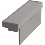 CAMDENBOSS Polycarbonate Terminal Cover, 20mm H, 14mm W, 71mm L for Use with CNMB DIN Rail Enclosure