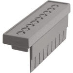 CAMDENBOSS Polycarbonate Terminal Cover, 20mm H, 14mm W, 53mm L for Use with CNMB DIN Rail Enclosure