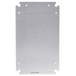 RS PRO Steel Mounting Plate, 248mm H, 148mm L for Use with 200 x 300 Enclosure