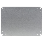 RS PRO Steel Mounting Plate, 348mm H, 248mm L for Use with 300 x 400 Enclosure