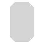 Fibox Galvanised Steel Mounting Plate, 1.5mm H, 350mm W, 450mm L for Use with ARCA 4050, ARCA 5040