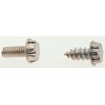Plain Flange Button Stainless Steel Tamper Proof Security Screw, M5 x 12mm
