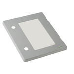 Schneider Electric Lockable Fibreglass Reinforced Polyester RAL 7035 Glazed Door, 300mm H, 250mm W for Use with PLM
