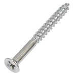 Pozidriv Countersunk Stainless Steel Wood Screw, A2 304, 3mm Thread, 16mm Length