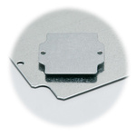 Fibox Polyester Mounting Plate, 99mm W, 110mm L for Use with EURONORD