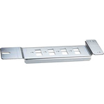 Schneider Electric NSYMPS Series Mounting Plate, 50mm H, 75mm W for Use with Spacial SF, Spacial SM