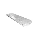 Rittal SZ Series RAL 7035 Plastic Gland Plate, 447mm W for Use with AX