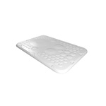 Rittal SZ Series RAL 7035 Plastic Gland Plate, 301mm W for Use with AX