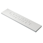Rittal EL Series RAL 7035 Sheet Steel Gland Plate, 599mm W for Use with EL Series