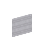 Rittal VX Series Sheet Steel Mounting Plate, 600mm H, 800mm W for Use with VX, VX SE Series
