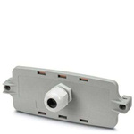 Phoenix Contact ECS Series Polycarbonate Front Plate, 30mm H, 62mm W, 163mm L for Use with ECS