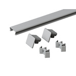 Rittal TS Series RAL 7035 Plastic Baying Cover, 800mm L for Use with TS, TS IT, VX, VX IT