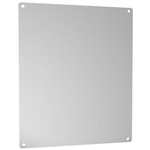 Hammond PJ Series Steel Mounting Plate, 45mm H, 377mm W, 428mm L for Use with PCJ181610L