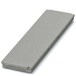 Phoenix Contact 6 DKL R KMGY, BC 161 Series RAL 7035 Polycarbonate Cover, 45mm H, 161.6mm W, 8mm L for Use with