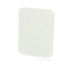 Fibox ABS Perforated Mounting Plate, 180mm W, 3mm L