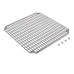 Fibox Galvanised Steel Perforated Mounting Plate, 250mm W for Use with ARCA Series