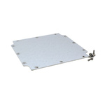 Hammond Steel Mounting Plate, 140mm W, 140mm L for Use with 1554 & 1555 Q & Q2 Enclosures