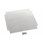 Hammond Steel Mounting Plate, 180mm W, 180mm L for Use with 1554 & 1555 W & W2 Enclosures