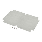 Hammond Steel Mounting Plate, 200mm W, 300mm L for Use with 1554 & 1555 X Enclosures