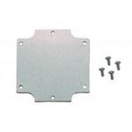 Hammond Steel Mounting Plate, 78mm W, 78mm L for Use with Flanged 1555 EF & E2F Enclosures
