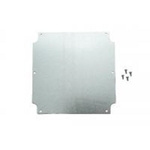 Hammond Steel Mounting Plate, 148mm W, 149mm L for Use with Flanged 1555 RF & R2F Enclosures