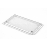 Hammond Polycarbonate Lid, 2.6in W, 119.38mm L for Use with 1591C enclosures
