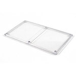 Hammond Polycarbonate Lid, 4.33in W, 189.992mm L for Use with 1591E enclosures