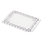 Hammond Polycarbonate Lid, 2.2in W, 83.82mm L for Use with 1591L enclosures