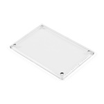 Hammond Polycarbonate Lid, 3.2in W, 119.38mm L for Use with 1591T enclosures