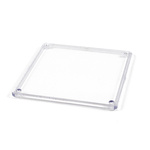 Hammond Polycarbonate Lid, 4.7in W, 119.38mm L for Use with 1591U enclosures