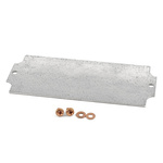 Hammond Steel Mounting Plate, 2.94in W, 160.02mm L for Use with 1590ZGRP083 enclosure